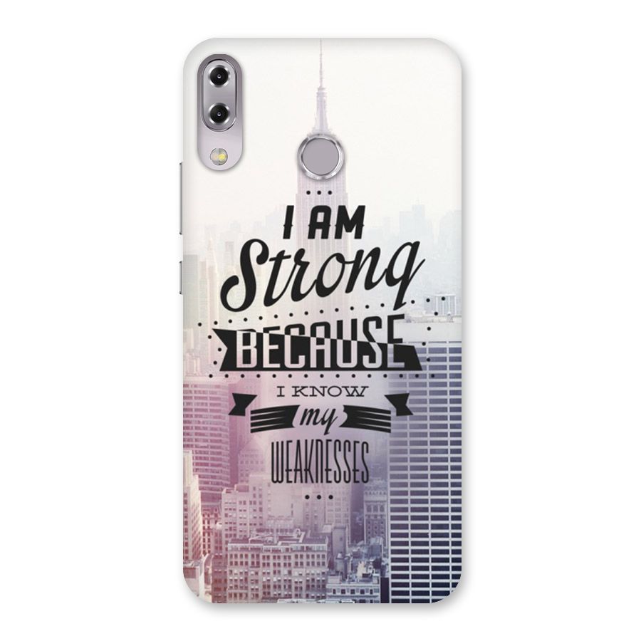 I am Strong Back Case for Zenfone 5Z
