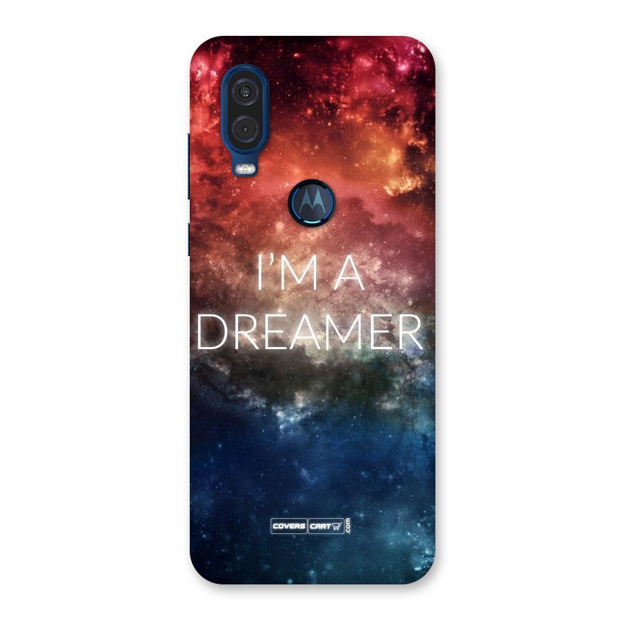 I am a Dreamer Back Case for Motorola One Vision