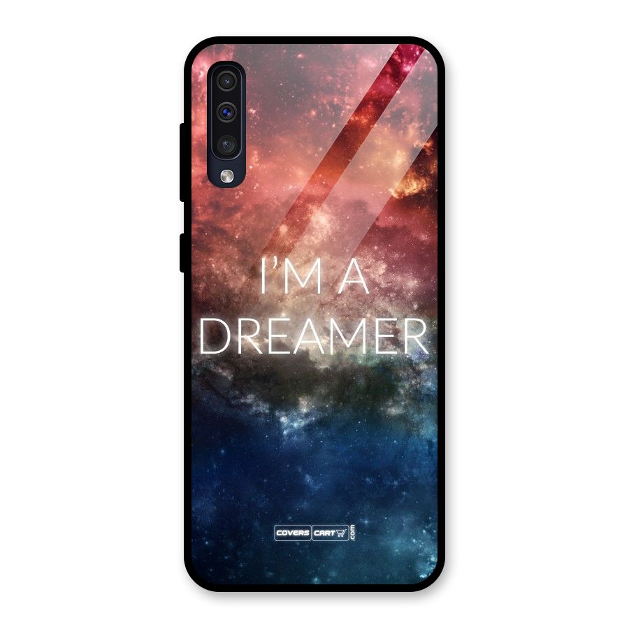 I am a Dreamer Glass Back Case for Galaxy A50
