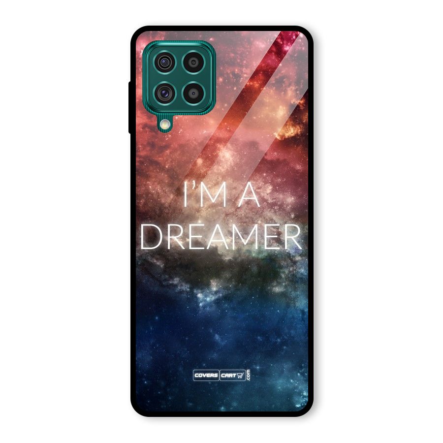 I am a Dreamer Glass Back Case for Galaxy F62