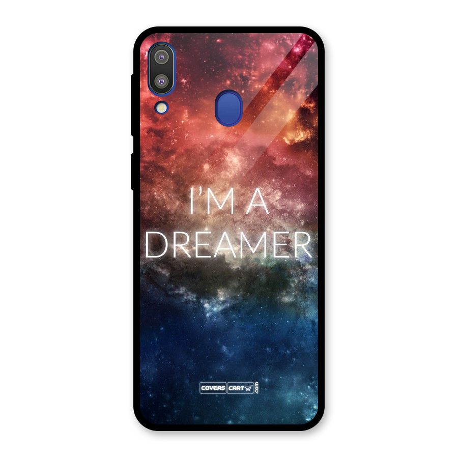 I am a Dreamer Glass Back Case for Galaxy M20