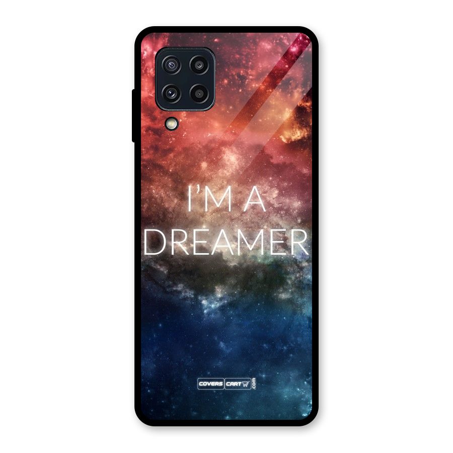 I am a Dreamer Glass Back Case for Galaxy M32