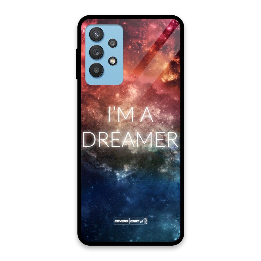 I am a Dreamer Glass Back Case for Galaxy M32 5G
