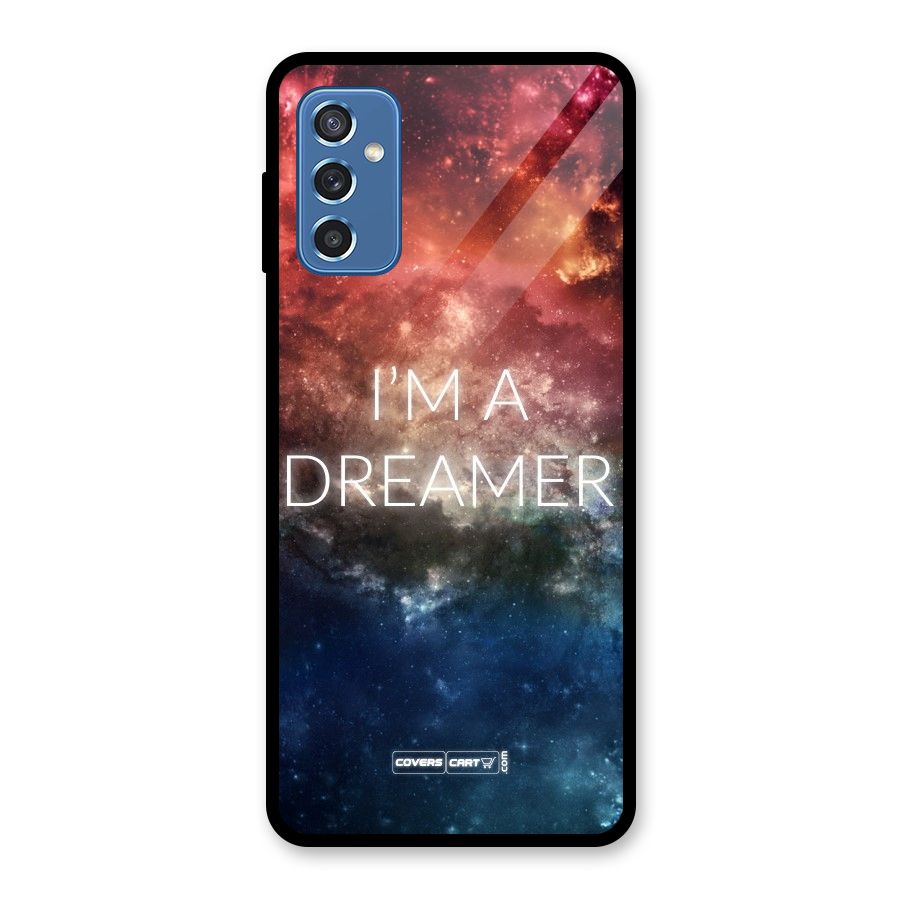 I am a Dreamer Glass Back Case for Galaxy M52 5G