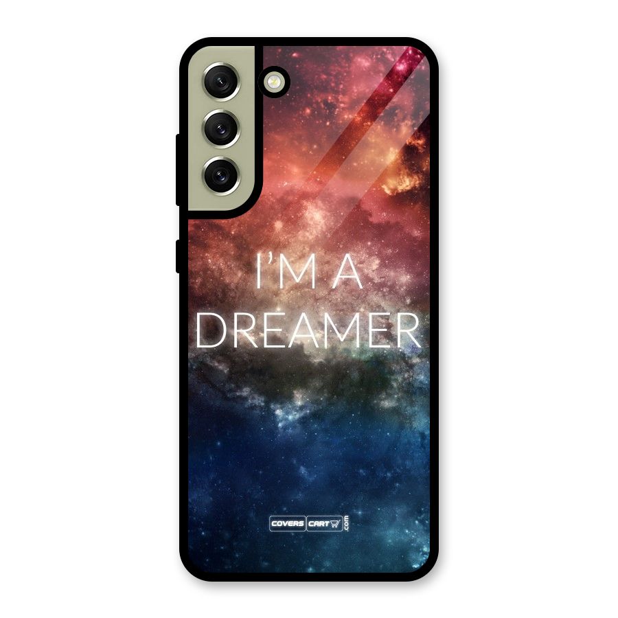 I am a Dreamer Glass Back Case for Galaxy S21 FE 5G