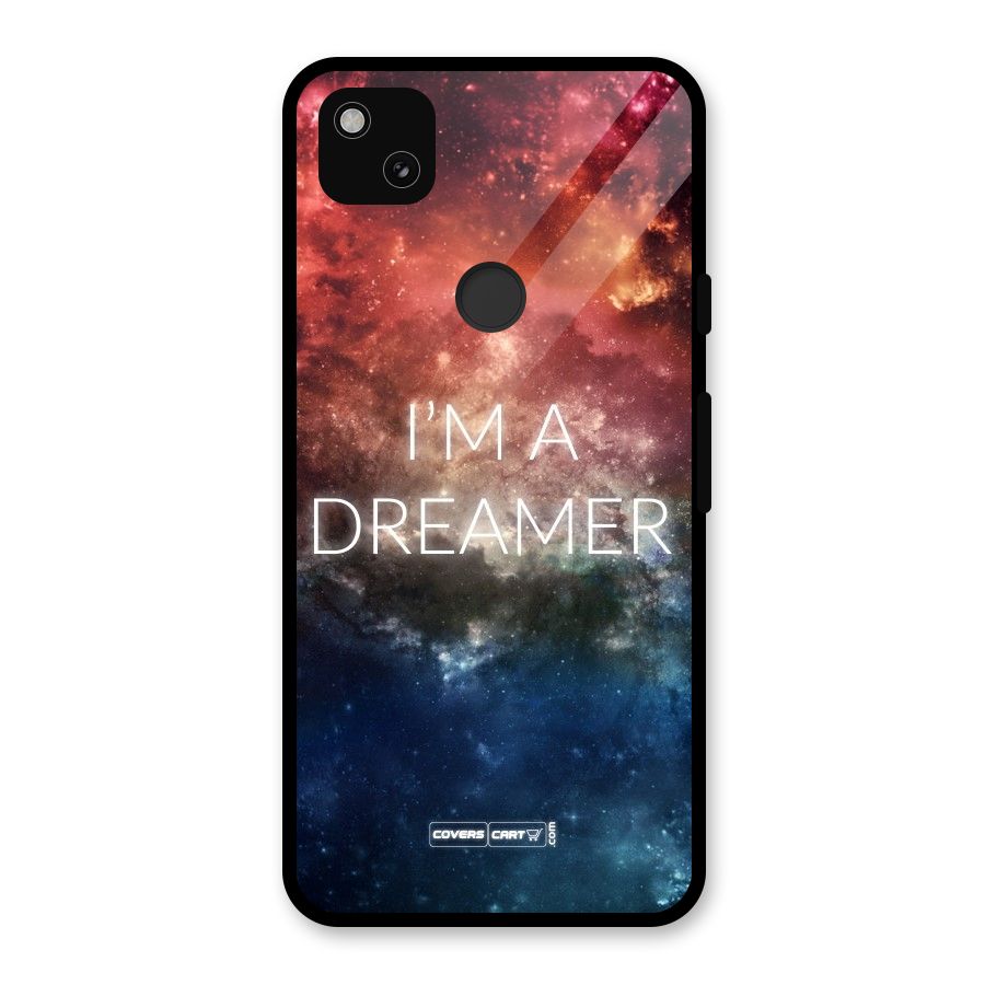 I am a Dreamer Glass Back Case for Google Pixel 4a