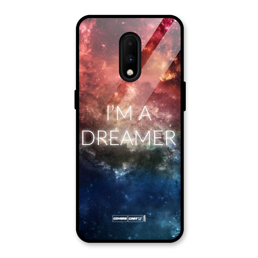 I am a Dreamer Glass Back Case for OnePlus 7