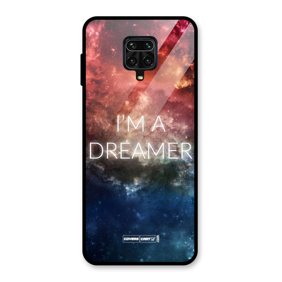 I am a Dreamer Glass Back Case for Poco M2 Pro