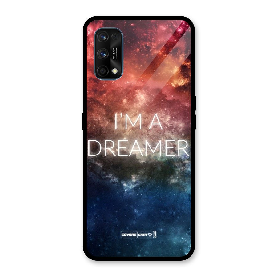 I am a Dreamer Glass Back Case for Realme 7 Pro