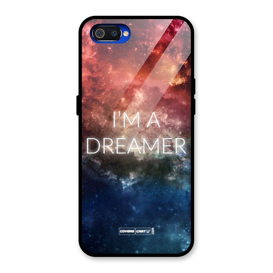 I am a Dreamer Glass Back Case for Realme C2