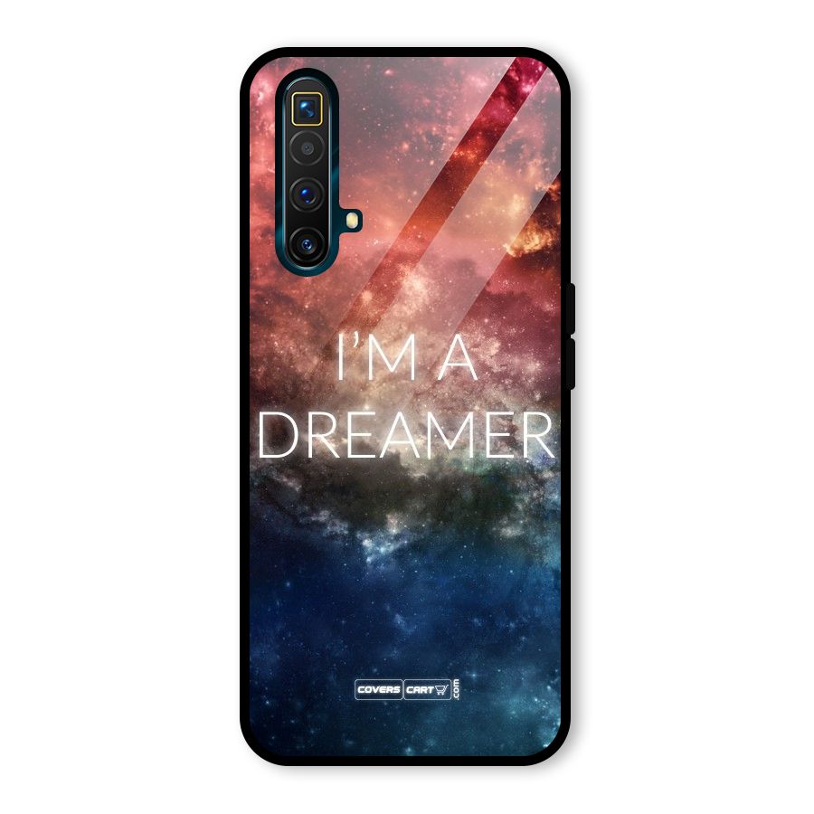 I am a Dreamer Glass Back Case for Realme X3