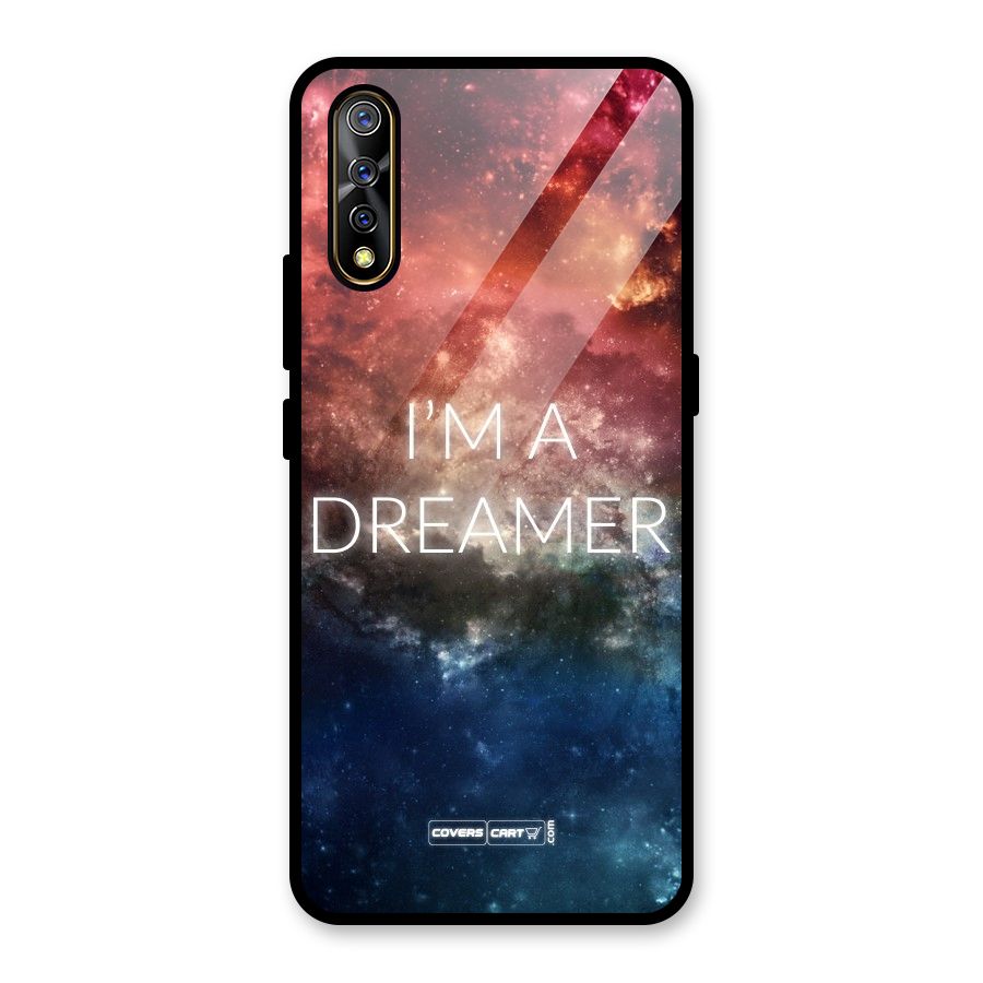 I am a Dreamer Glass Back Case for Vivo S1