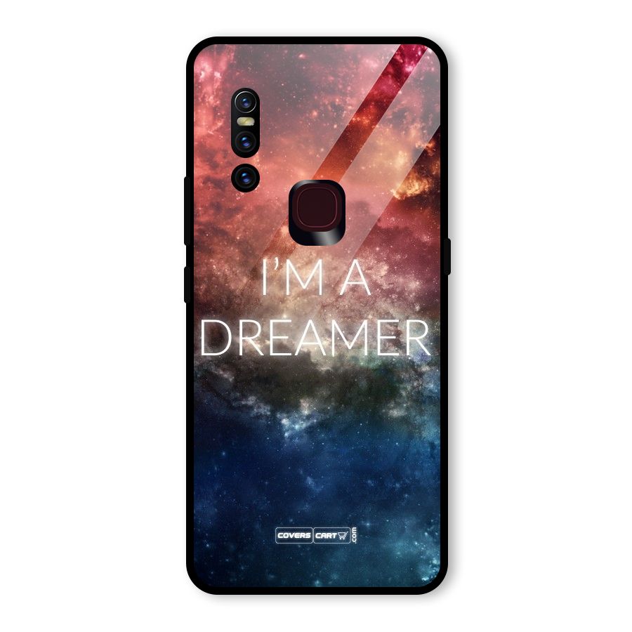 I am a Dreamer Glass Back Case for Vivo V15