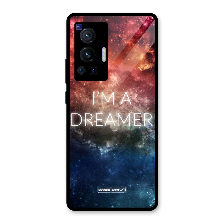 I am a Dreamer Glass Back Case for Vivo X70 Pro