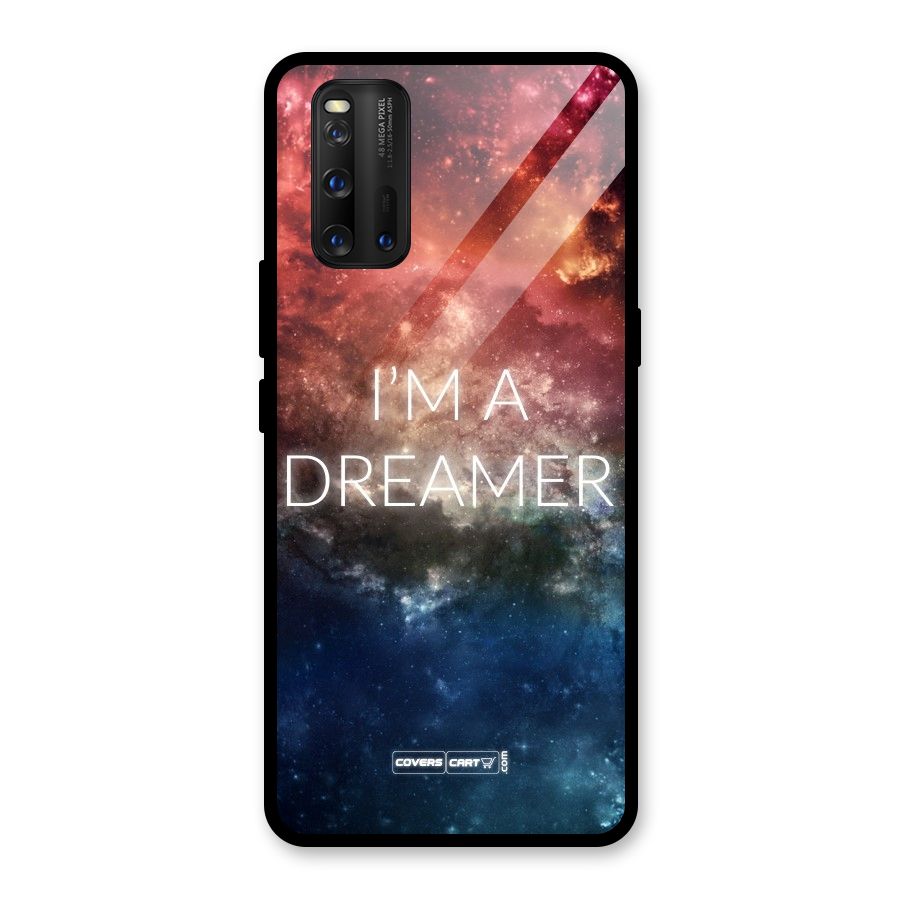 I am a Dreamer Glass Back Case for Vivo iQOO 3