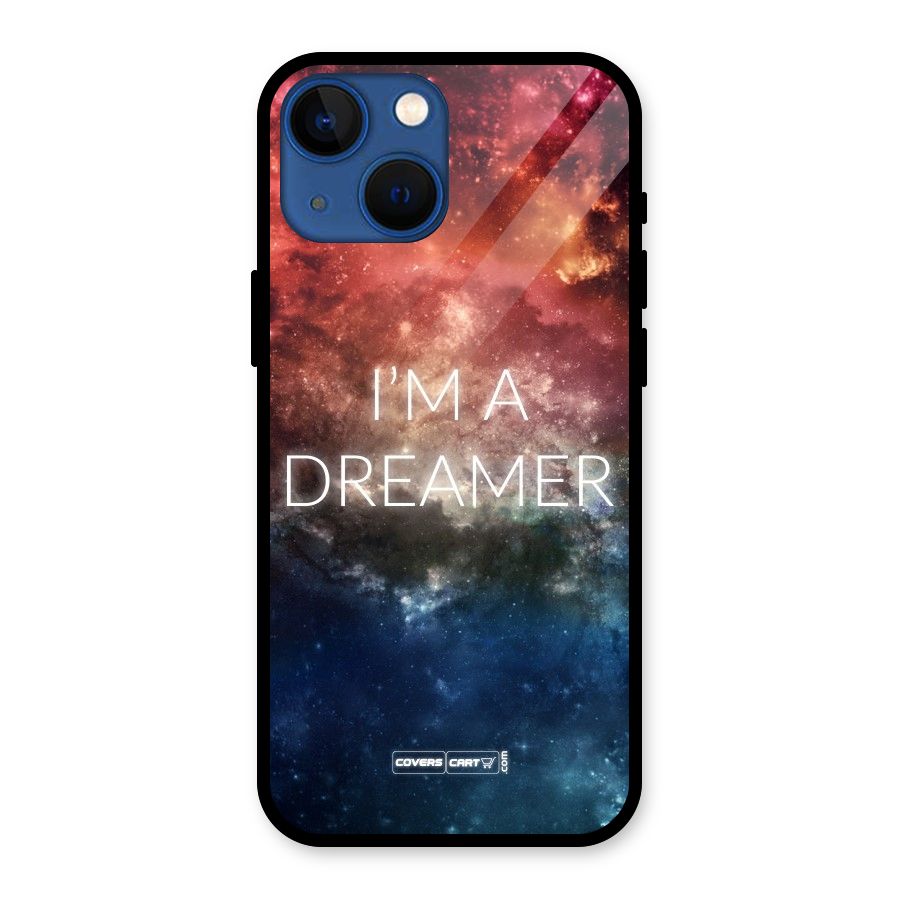 I am a Dreamer Glass Back Case for iPhone 13 Mini