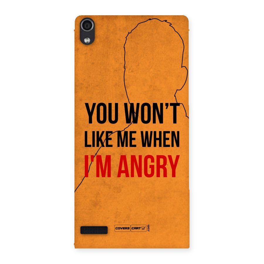 I m Angry Back Case for Ascend P6