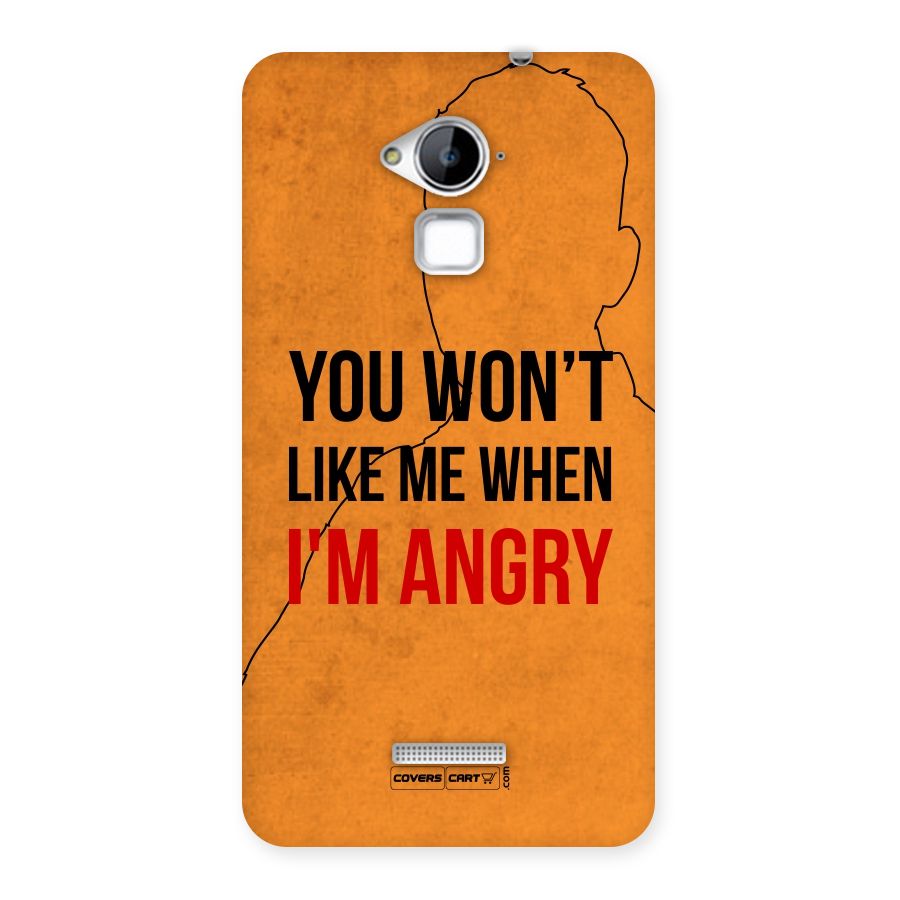 I m Angry Back Case for Coolpad Note 3