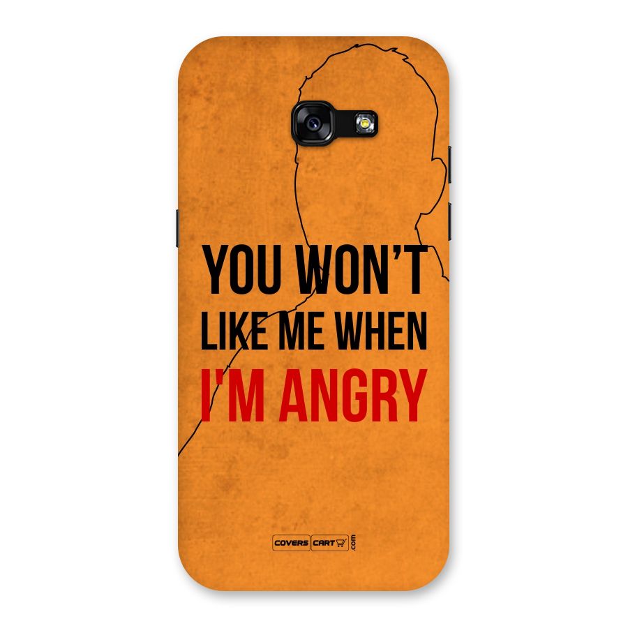 I m Angry Back Case for Galaxy A5 2017