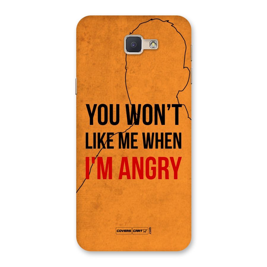 I m Angry Back Case for Galaxy J5 Prime