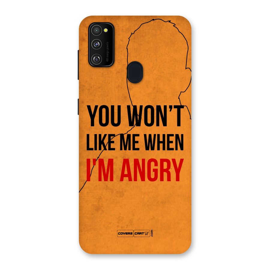 I m Angry Back Case for Galaxy M30s