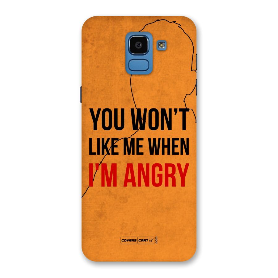 I m Angry Back Case for Galaxy On6