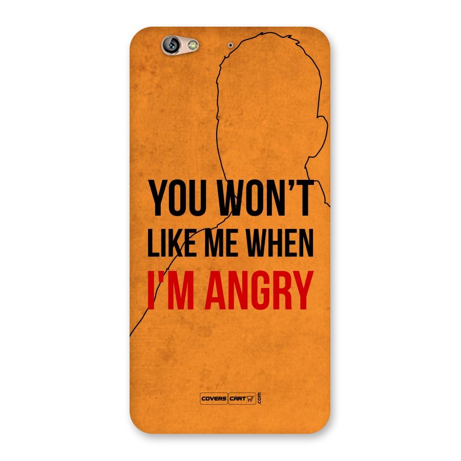 I m Angry Back Case for Gionee S6