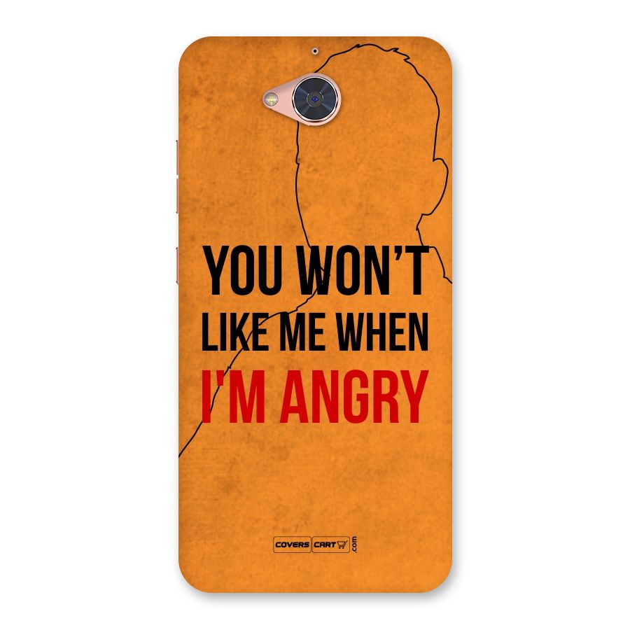 I m Angry Back Case for Gionee S6 Pro