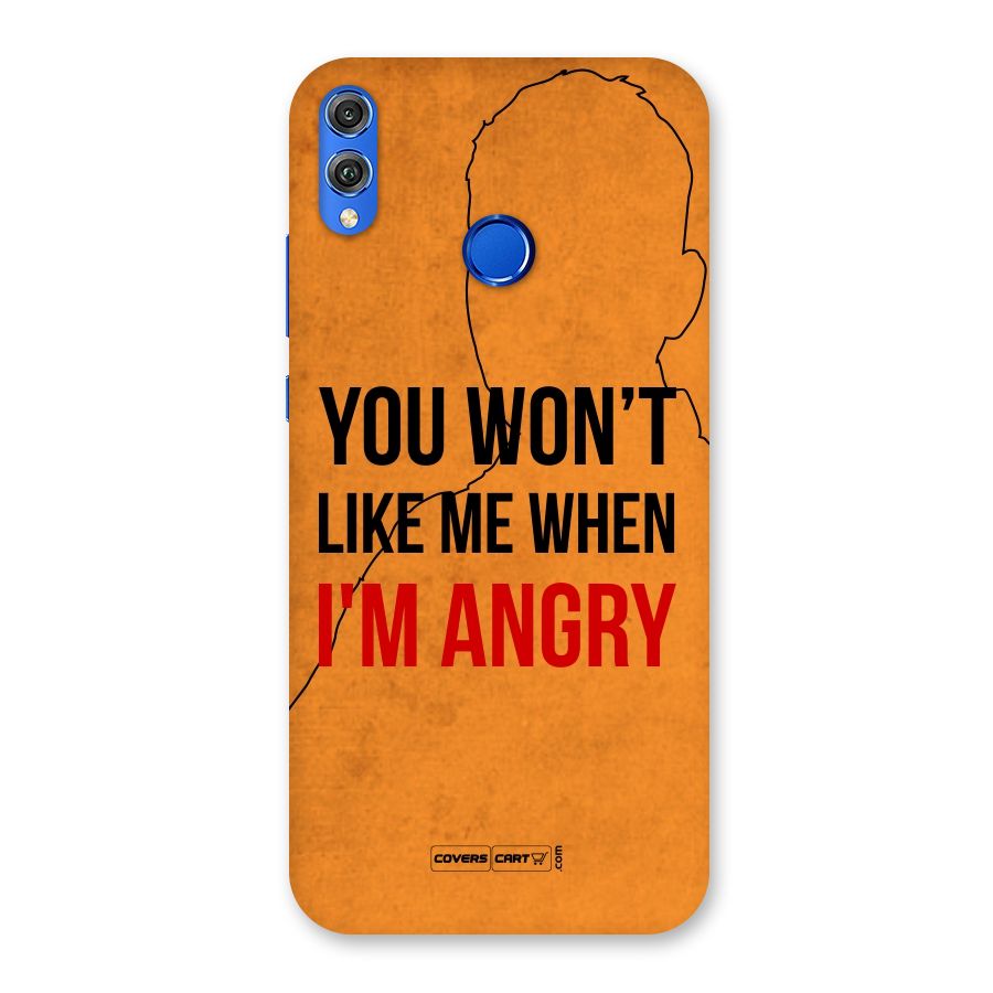 I m Angry Back Case for Honor 8X