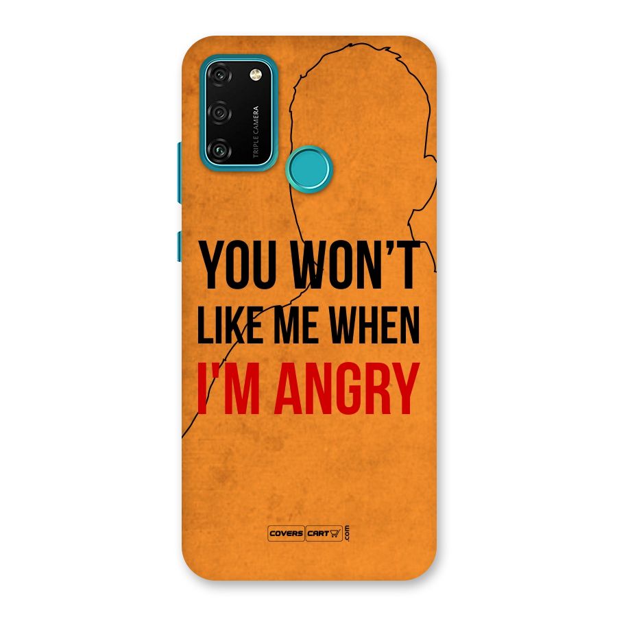 I m Angry Back Case for Honor 9A