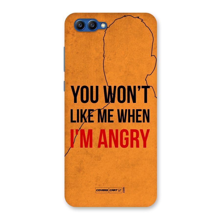 I m Angry Back Case for Honor View 10