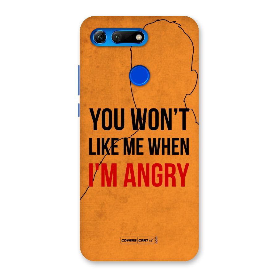 I m Angry Back Case for Honor View 20