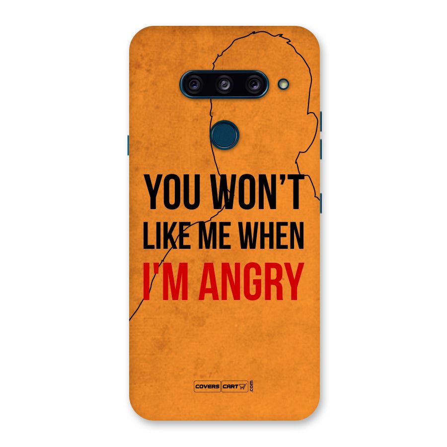 I m Angry Back Case for LG  V40 ThinQ