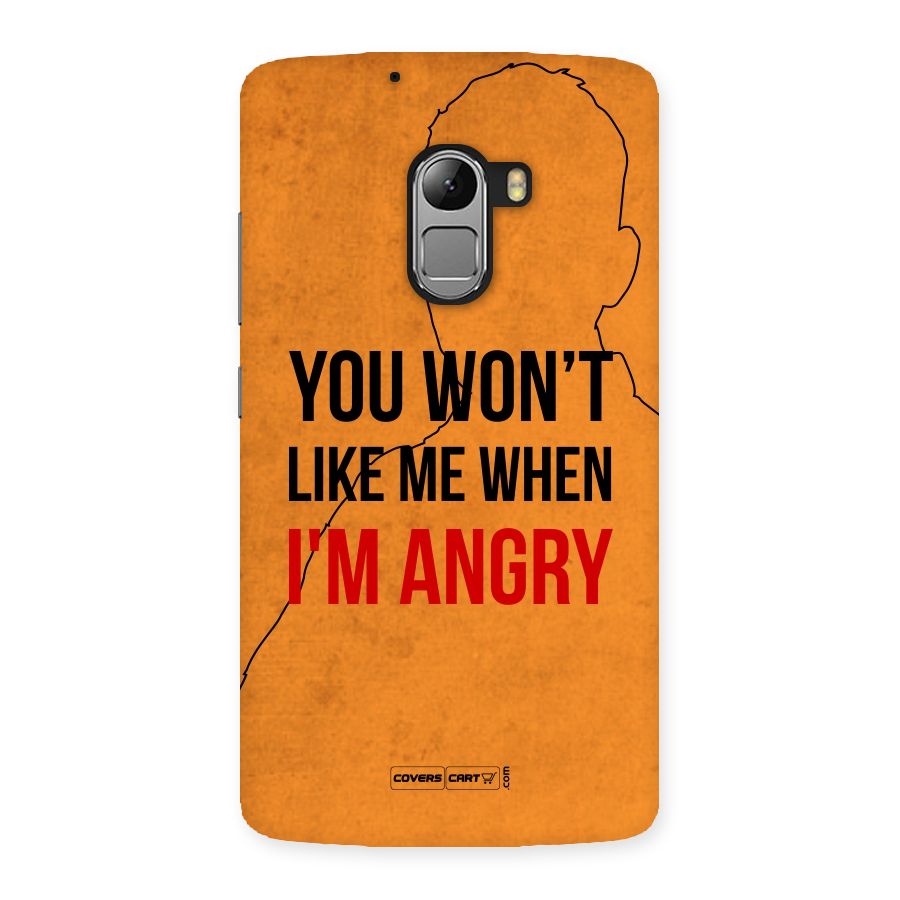I m Angry Back Case for Lenovo K4 Note