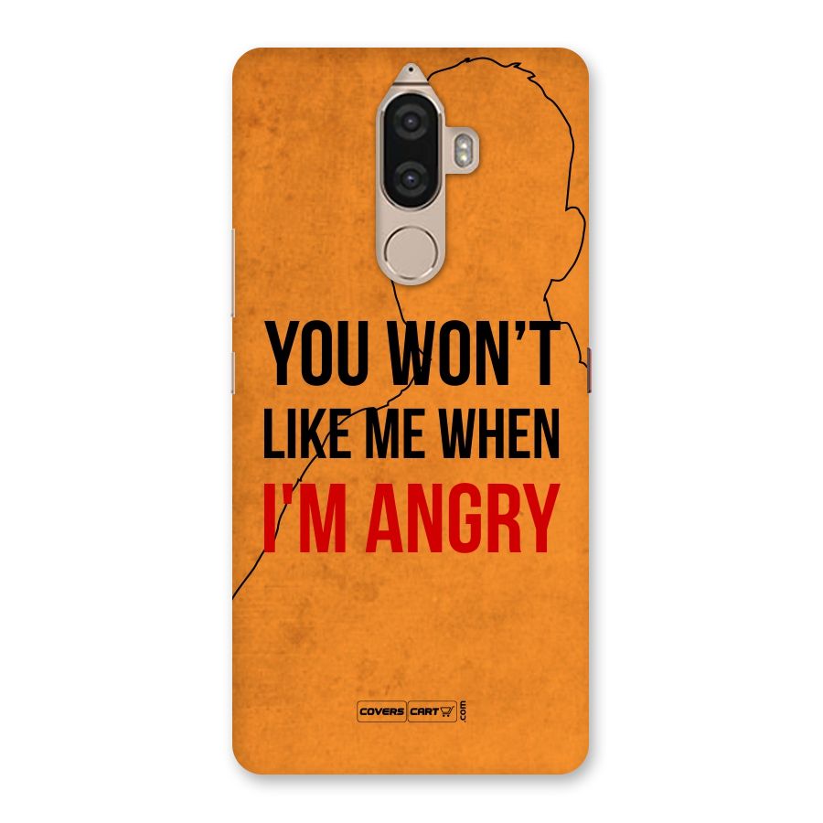 I m Angry Back Case for Lenovo K8 Note