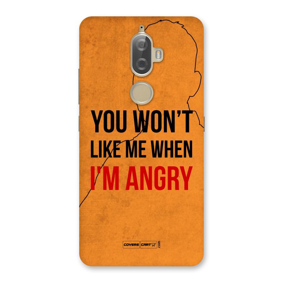 I m Angry Back Case for Lenovo K8 Plus
