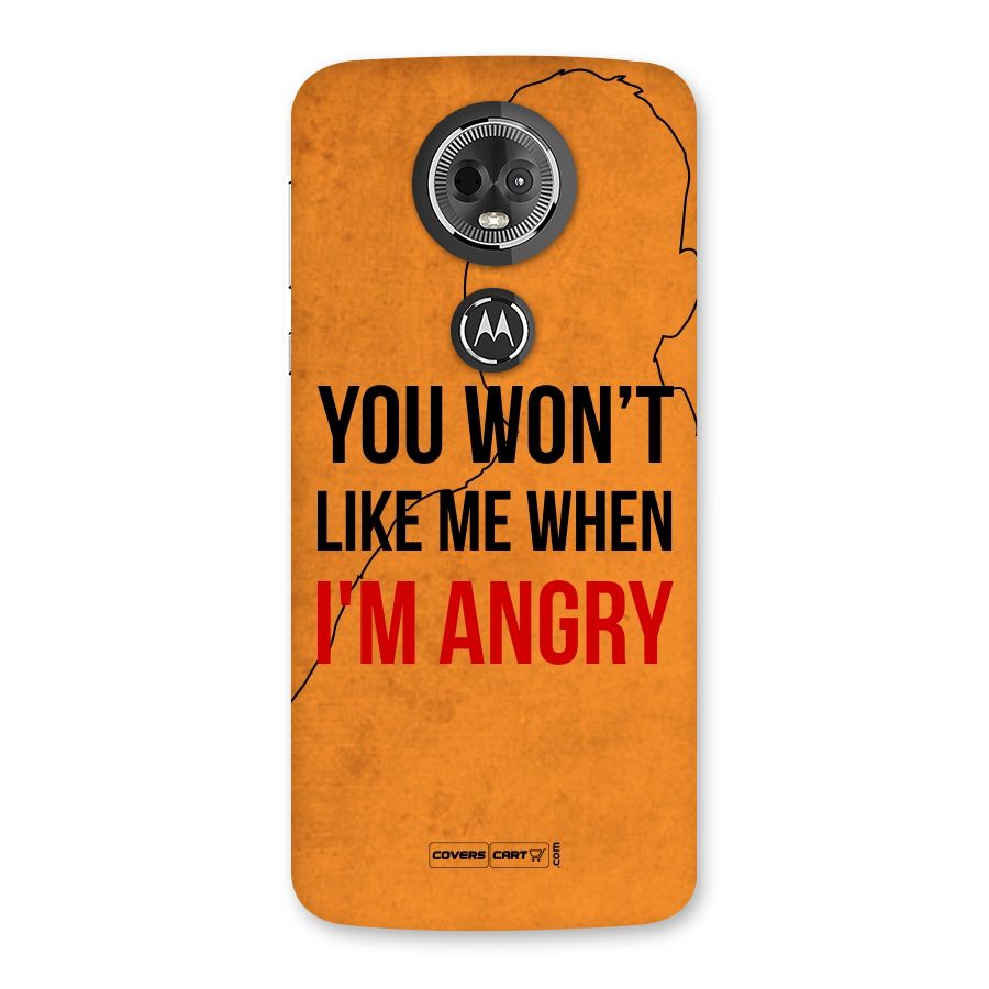 I m Angry Back Case for Moto E5 Plus