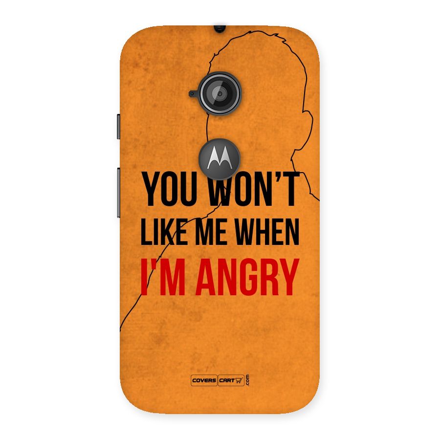 I m Angry Back Case for Moto E 2nd Gen