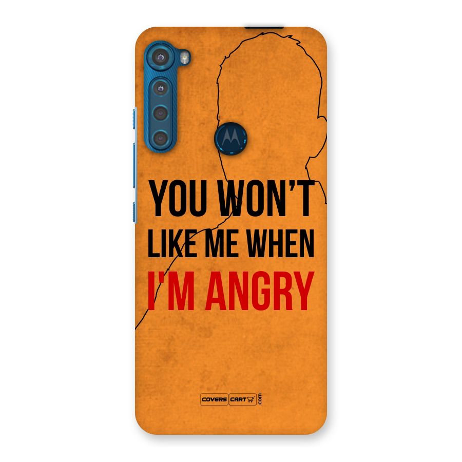 I m Angry Back Case for Motorola One Fusion Plus