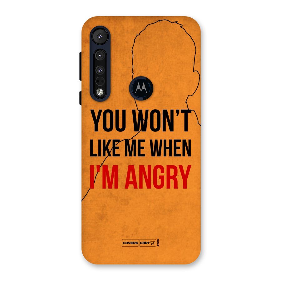 I m Angry Back Case for Motorola One Macro