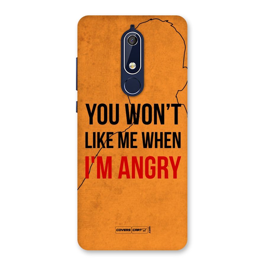 I m Angry Back Case for Nokia 5.1