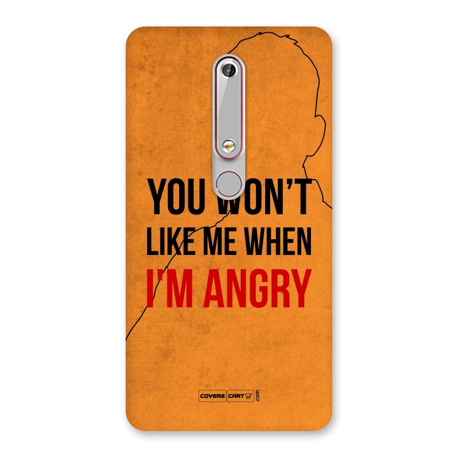 I m Angry Back Case for Nokia 6.1