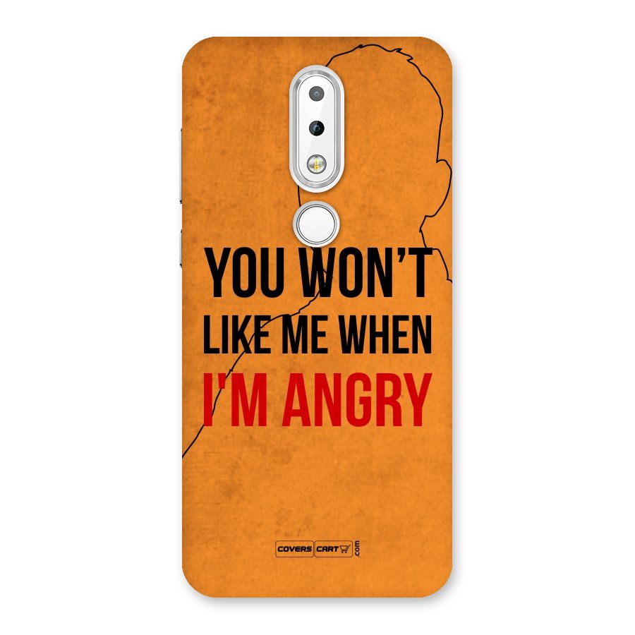 I m Angry Back Case for Nokia 6.1 Plus