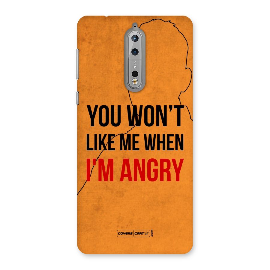 I m Angry Back Case for Nokia 8