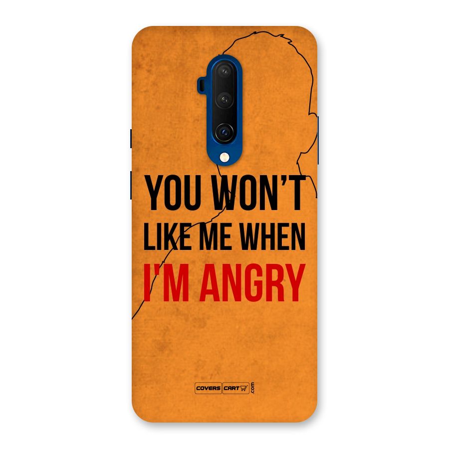 I m Angry Back Case for OnePlus 7T Pro
