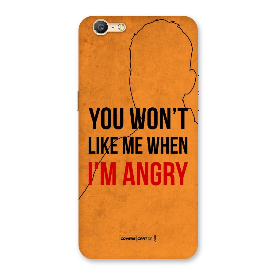I m Angry Back Case for Oppo A39