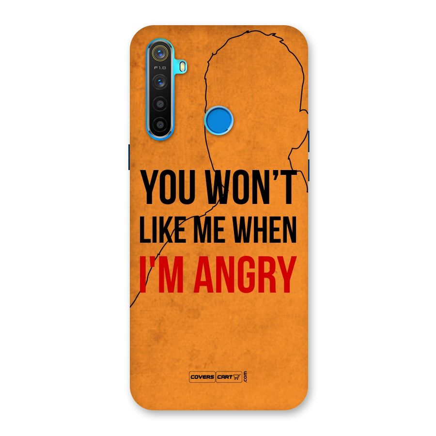 I m Angry Back Case for Realme 5s
