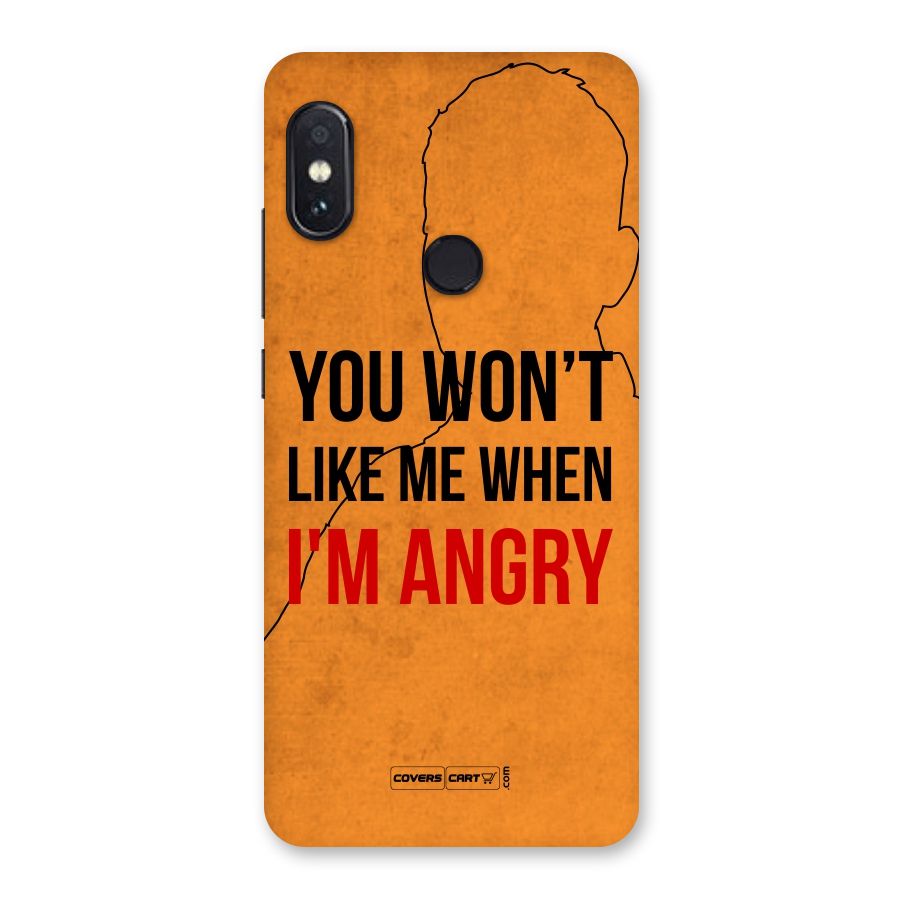 I m Angry Back Case for Redmi Note 5 Pro