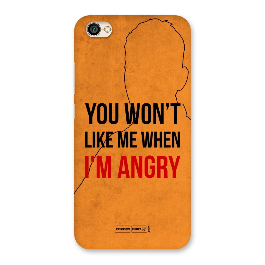 I m Angry Back Case for Redmi Y1 Lite