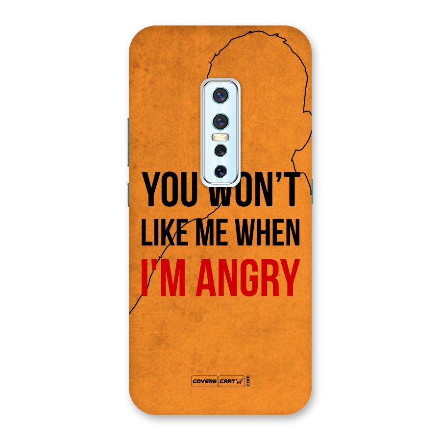 I m Angry Back Case for Vivo V17 Pro
